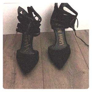 Black heels